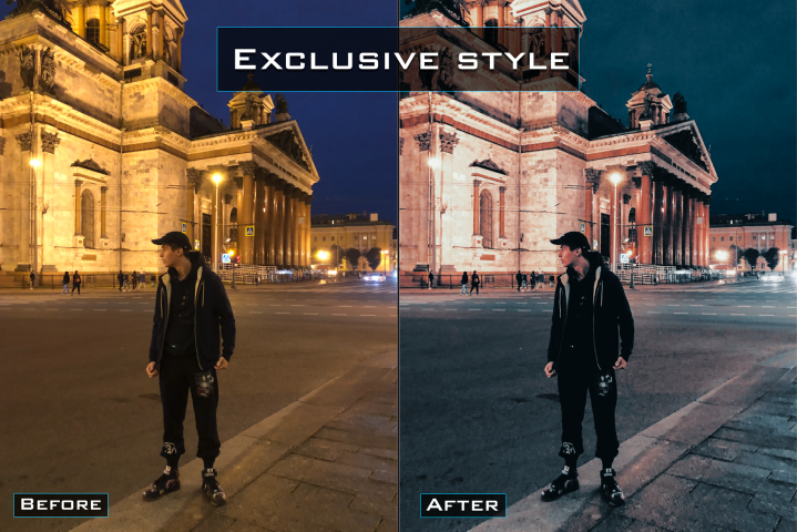 цветокоррекция в Lightroom
