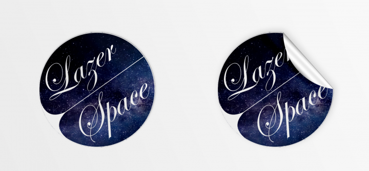 Наклейки "Lazer Space"