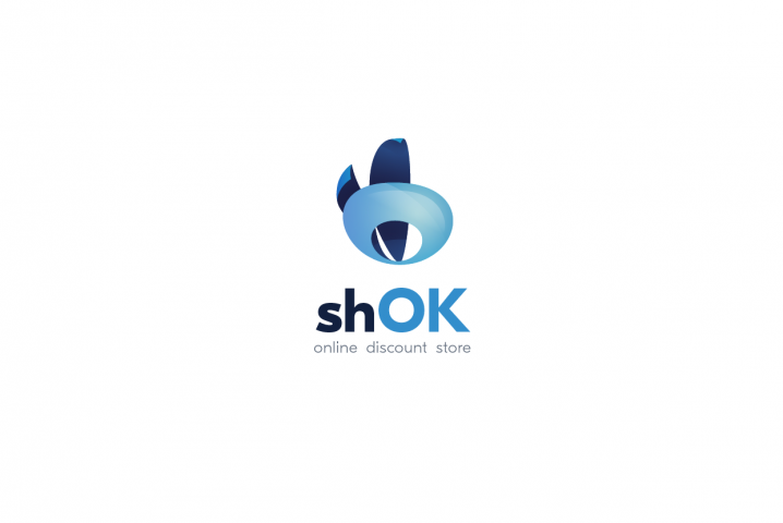 Логотип для интернет магазина ShOK