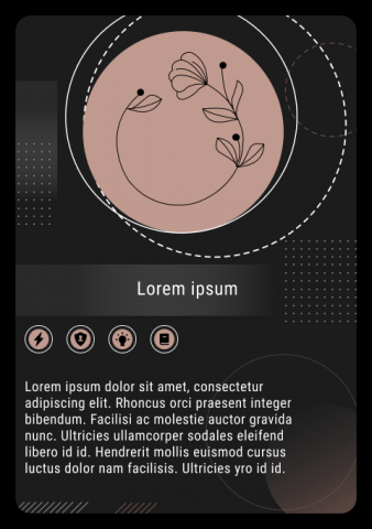 Дизайн карты для карточной игры