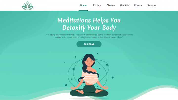 Сайт Meditation