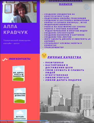 Свое резюме