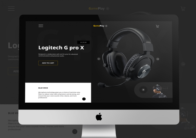 Главный экран / Наушники Logitech G pro X