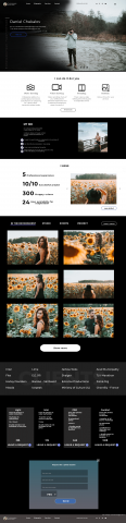 Сайт-портфолио для фотографа