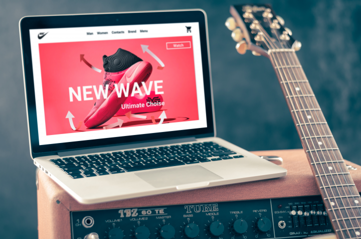 Landing Page Fashion Concept Figma