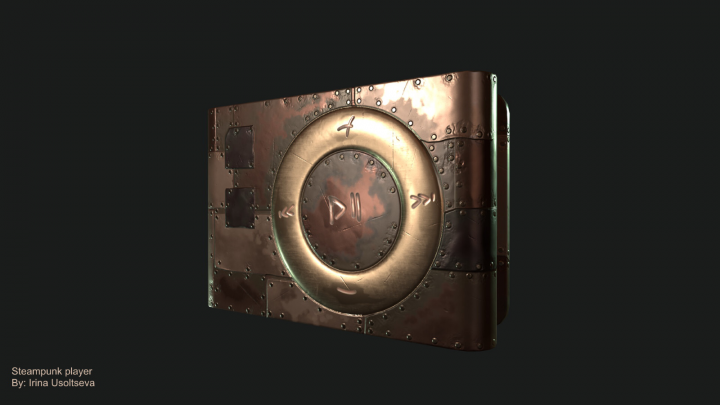 MP3-player в стиле стимпанк