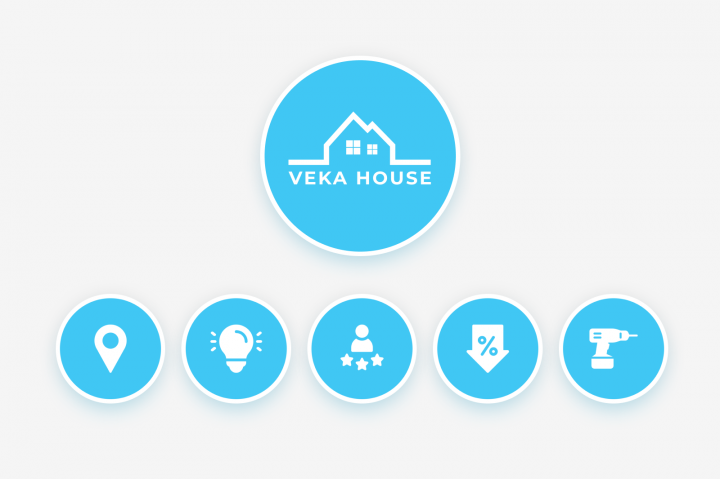 Veka house дизайн инстаграм аккаунта