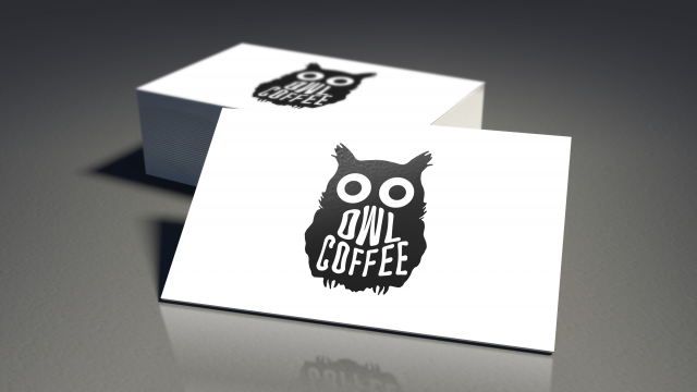 Логотип для Owl Coffee
