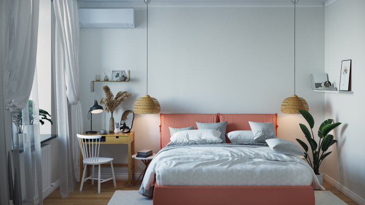 Спальня из проекта квартиры в Сокольниках