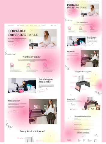 Startup product - beauty bench