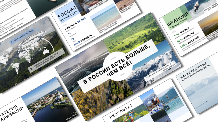 Презентация для продвижения внутреннего туризма