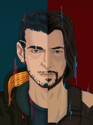 Иллюстрация портрет