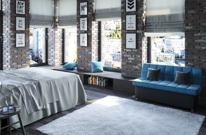 Спальная комната для каталога мебели