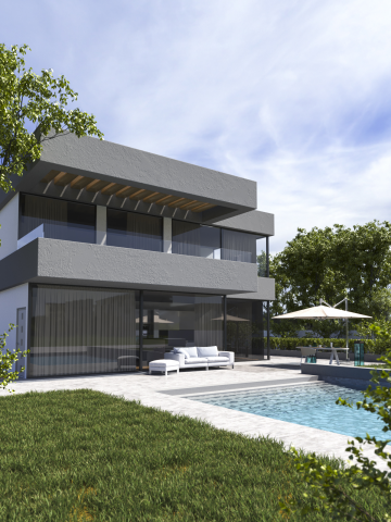Exterior scene