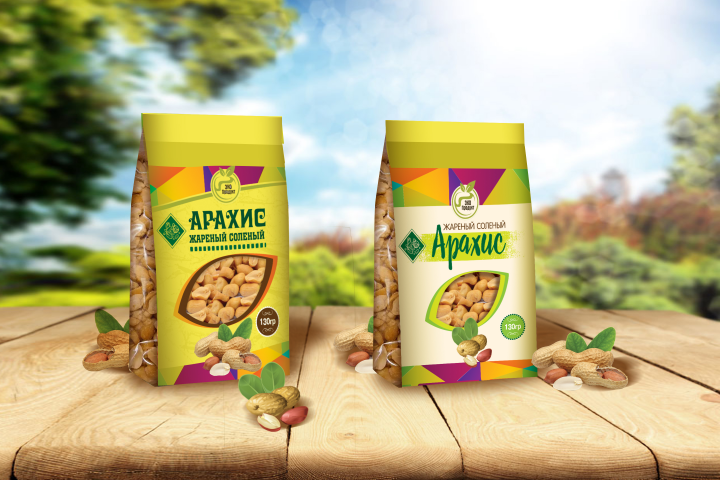 Упаковка для арахиса
