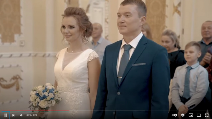 Трогательное свадебное видео