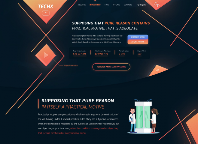 СryptoTech // Инвестиционный проект