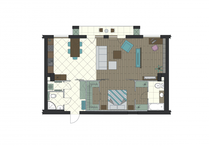 Планировка квартиры