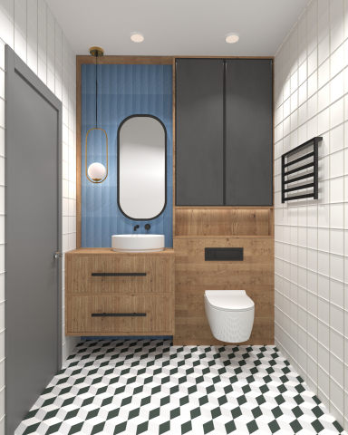 Визуализация санузел студия