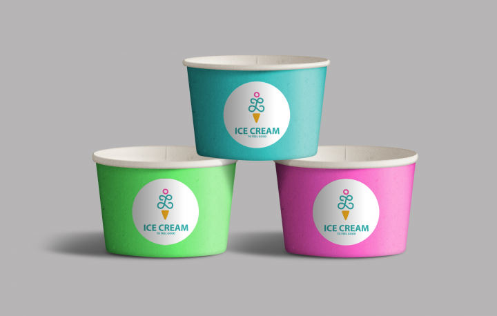 Дизайн упаковки для мороженного