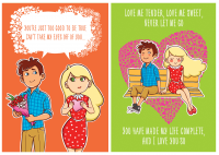 Две открытки о любви