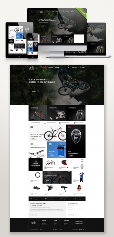 Магазин велосипедов и аксессуаров.