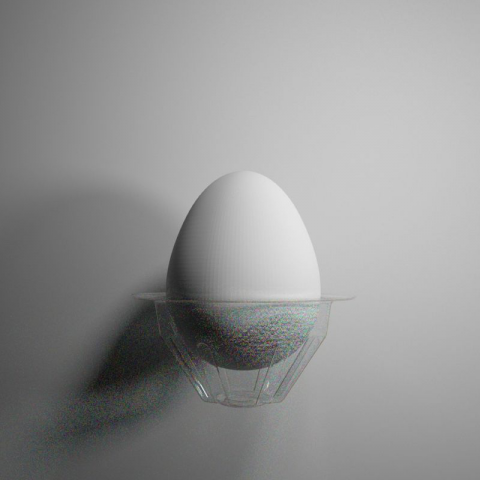 an egg in correx