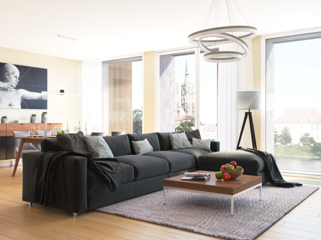 Визуализация квартиры в старом городе