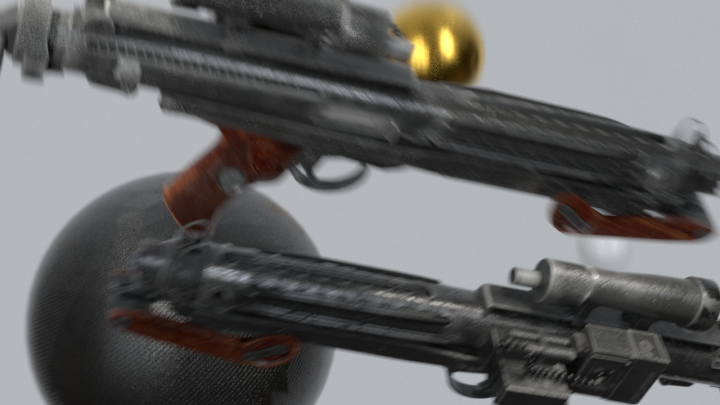 3D Star Wars Fan motion