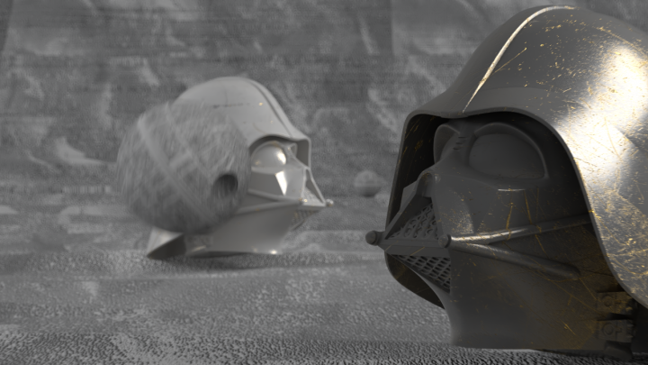 3D Star Wars Fan motion