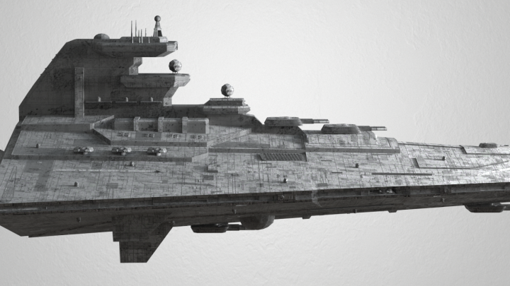 3D Star Wars Fan motion