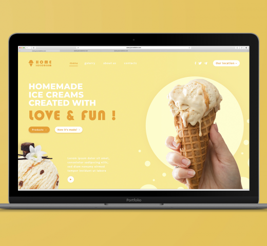 Homemade Ice cream
