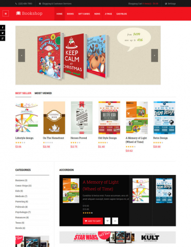 JoomlArt Bookshop