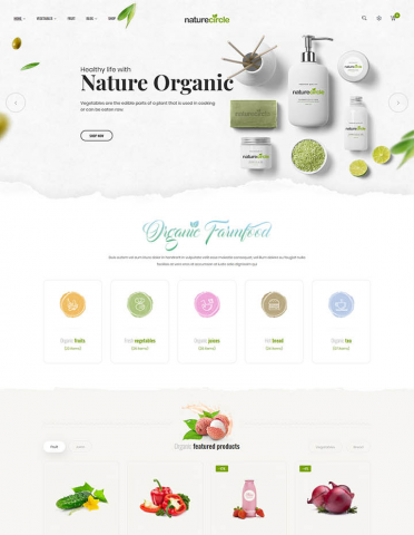 ThemeForest NatureCircle