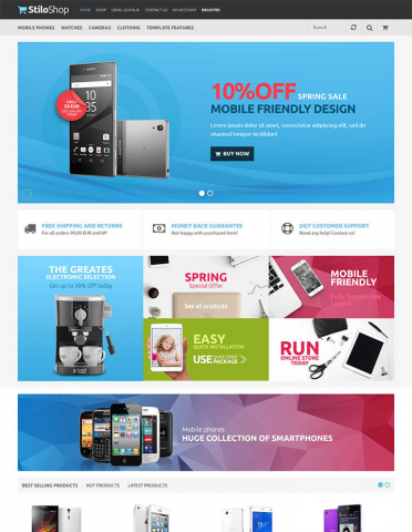 VirtuemartTemplates Stilo Shop