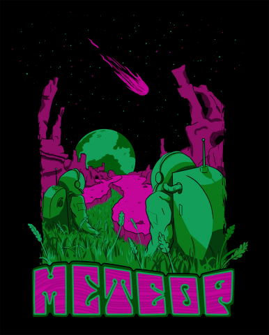 Мерч фестиваля "Метеор"