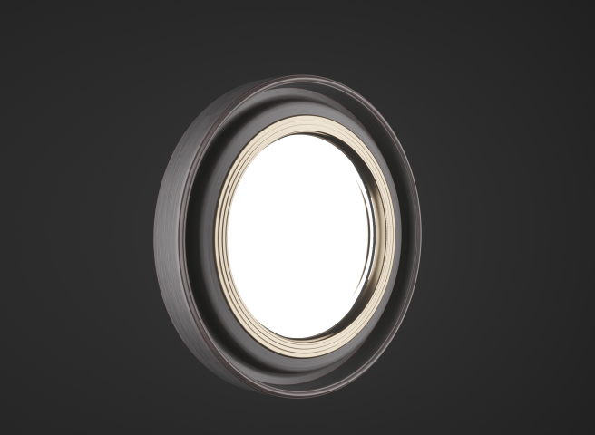 3D модель круглого зеркала