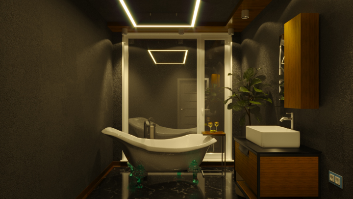 Bathroom for apartment