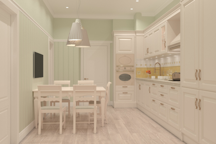 Дизайн жилого интерьера #2, ЖК Флотилия