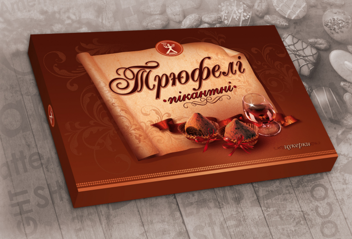 Коробка для конфет "Трюфели пикантные"