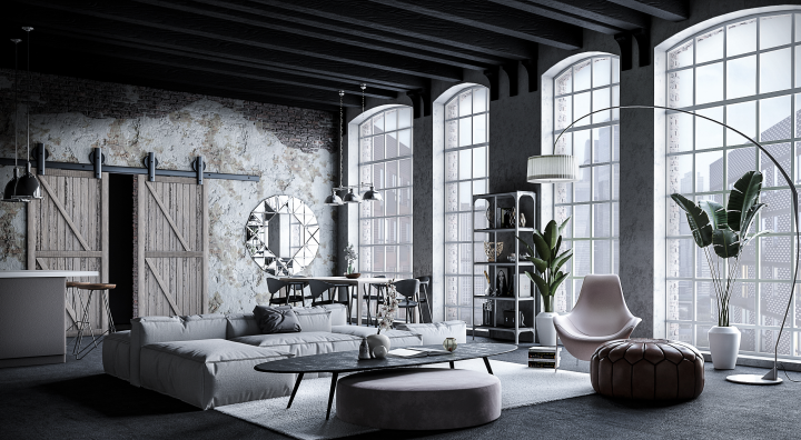 New York Loft (made by references)