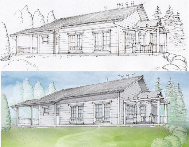 Рисунок дома