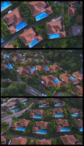 Реклама Комплекса Вилл в формате Insta Story