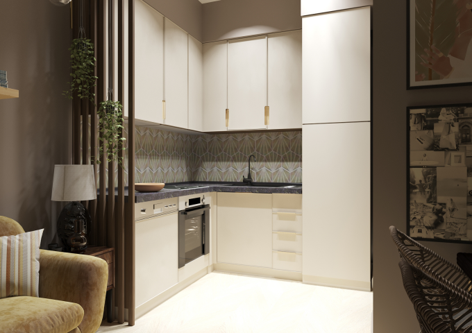 Кухня-гостиная