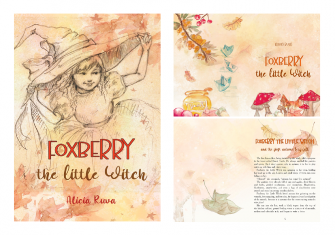 Книга "Foxberry the little witch"