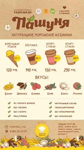 Меню на экран