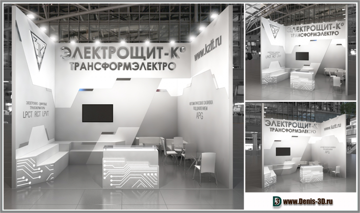 Разработка дизайна стенда Электрощит