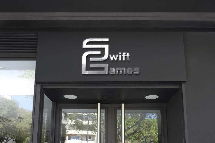 Логотип для компании разработки игр Swift Games