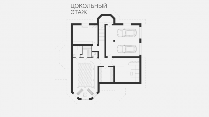 Индивидуальный проект частного дома 535 кв.м