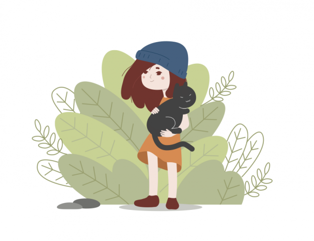 работа в векторе